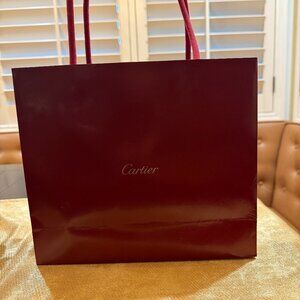 Cartier vintage watch bag